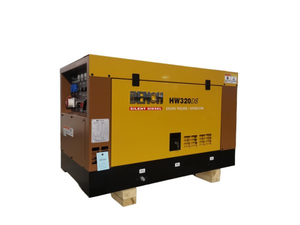 HW320DS 柴油发电电焊一体机 | 久保田D905 8.7kW 280A 静音柴油焊机